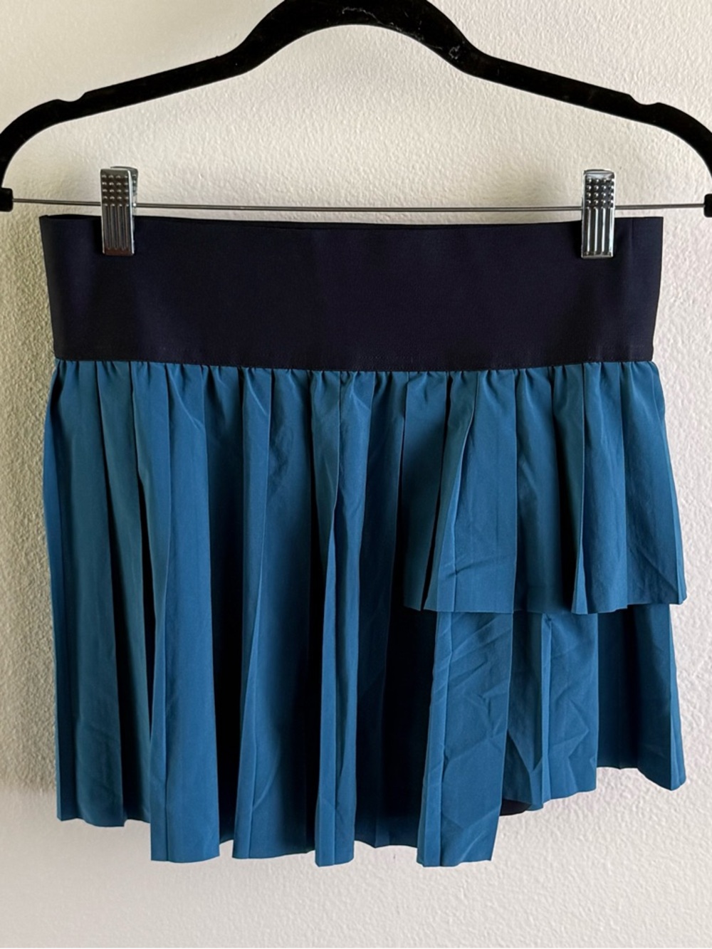 Nike Blue Tennis Skirt or Skort with Signature Swoosh Sz S - Picture 3 of 9